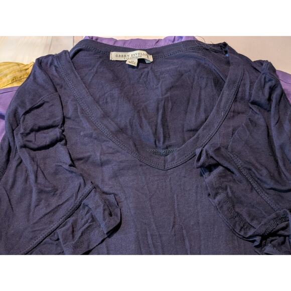 Peek-A-Boo Mystery Lot of Five Plus Size Blouse Cardigan Two Jackets & A Tee - Picture 5 of 7